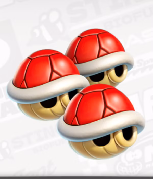 Triple Red Shells Mario Kart World