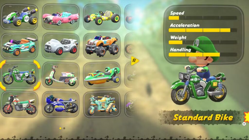 Standard Bike & Cute Scoot Mario Kart World