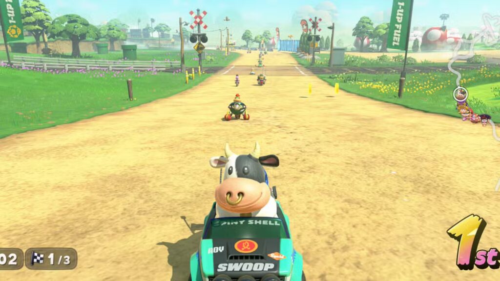 How to Look Behind and Throw Items Backward in Mario Kart World