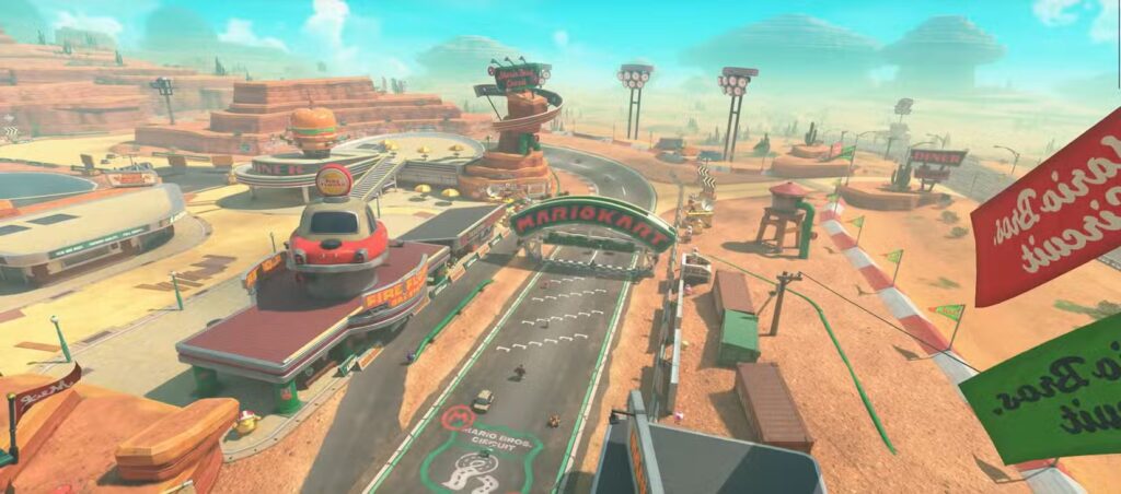 Mario Kart World Mario Bros Circut