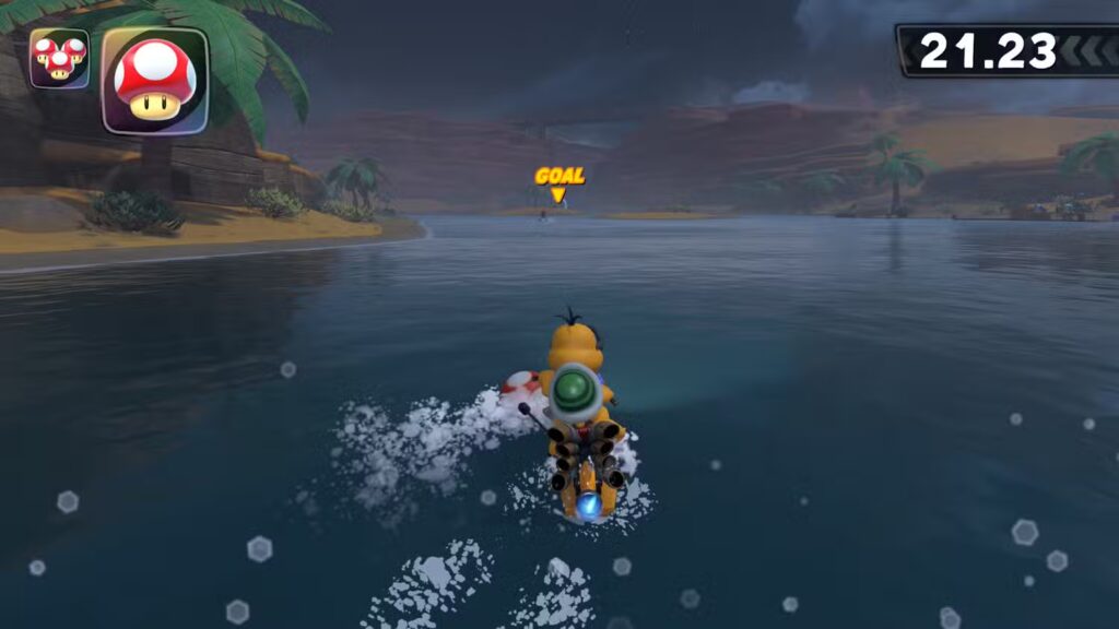Mario Kart World Shy Guy River Race Island