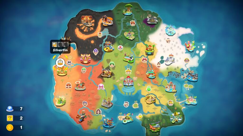 Mario Kart World Shy Guy River Race Map