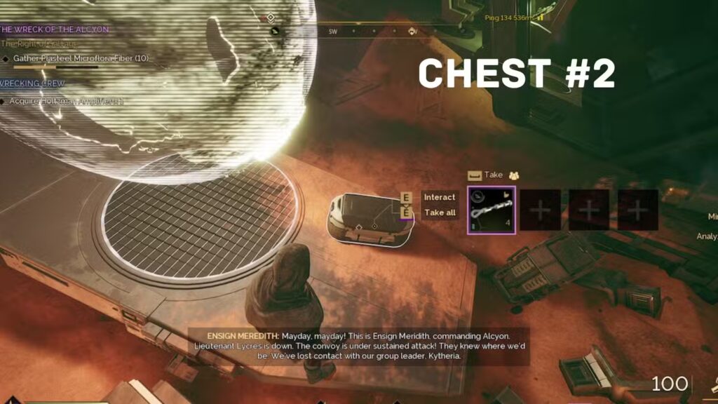 Chest Locations in the Wreck of the Alcyon Chest 2