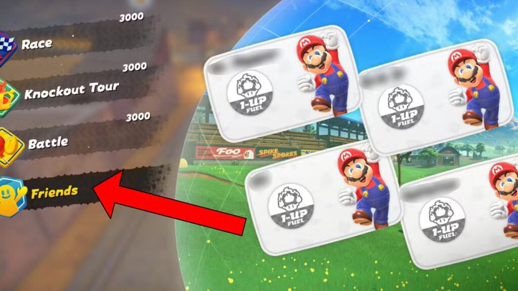 Play with Friends Mario Kart World