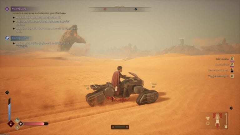 How to Craft, Refuel, and Repair a Sandbike in Dune: Awakening