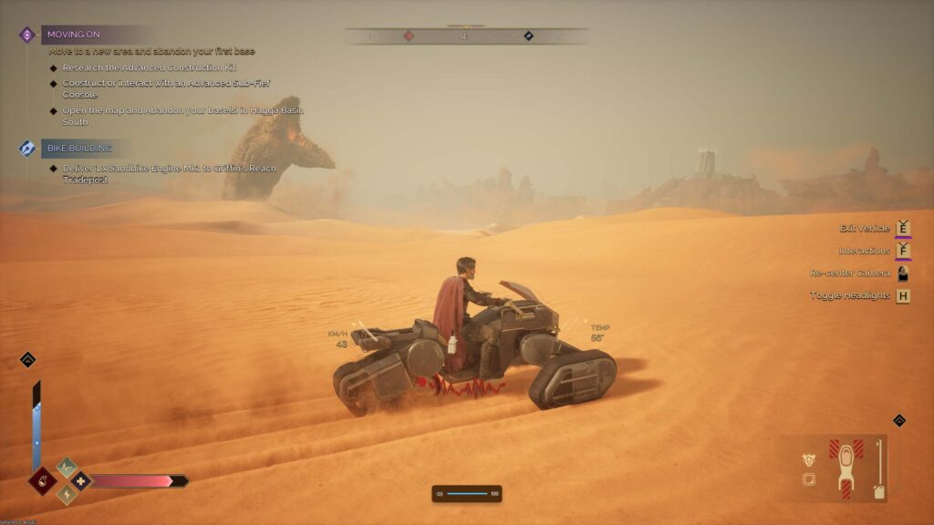 How to Craft, Refuel, and Repair a Sandbike in Dune: Awakening