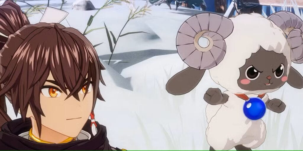 Suberu and Woolby in Rune Factory Guardians of Azuma