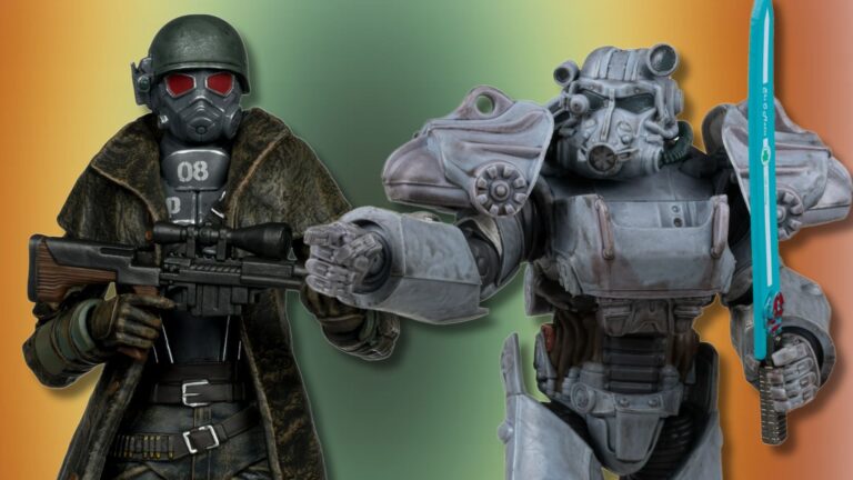 fallout t 60 and ncr ranger mcfarlane toys