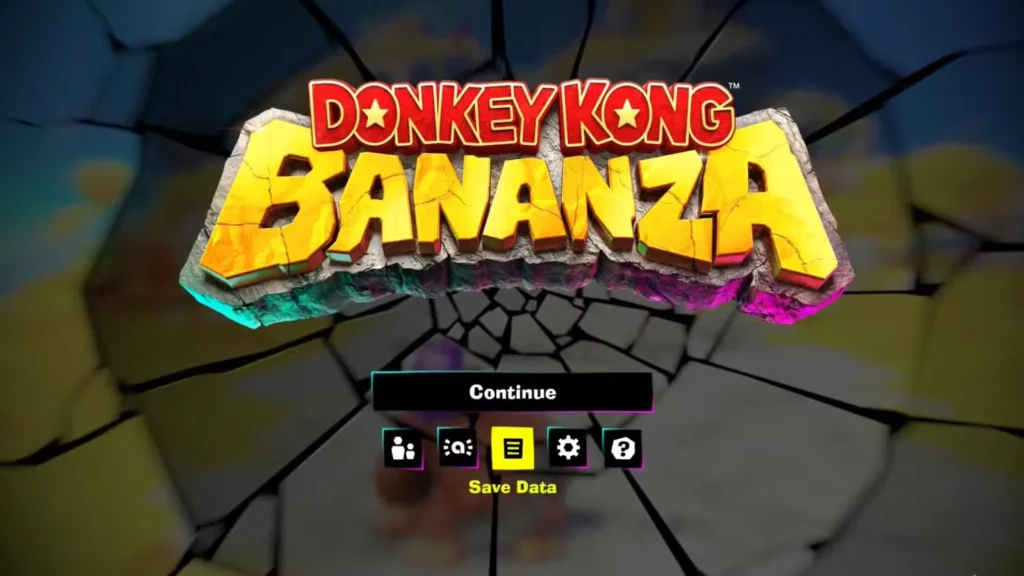 How to Save, Load, and Delete Save Files in Donkey Kong Bananza