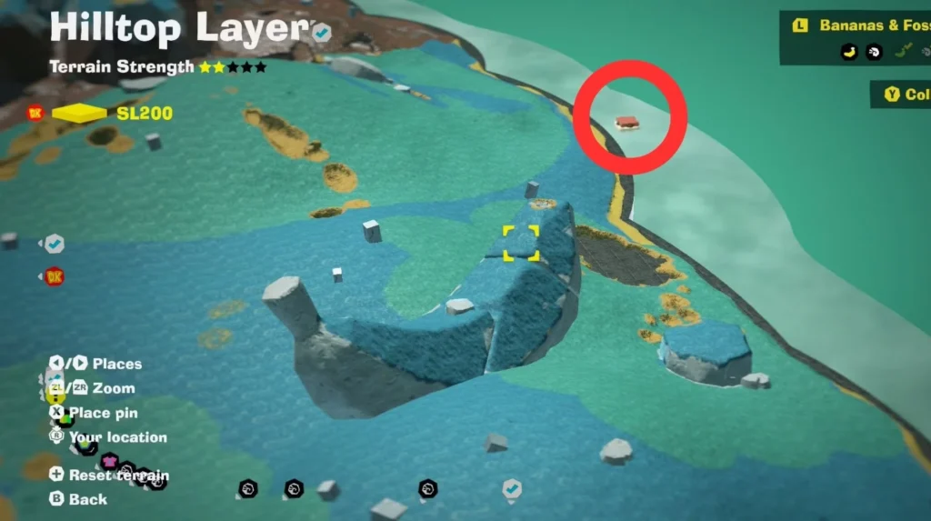 Cranky Kong Location in Hilltop Layer (SL200) – How to Get Banandium Gem #32