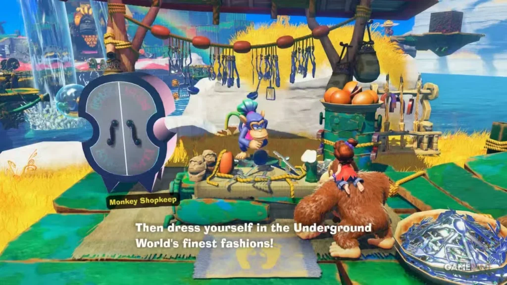 How to Get Clothes and Change Outfits in Donkey Kong Bananza