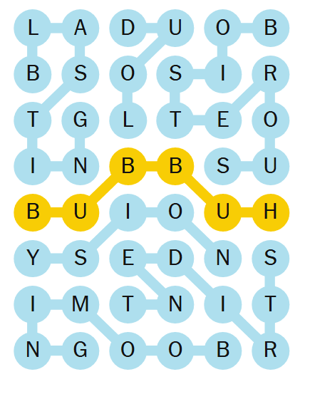 Screenshot of NYT Strands August 24 2025 Answers
