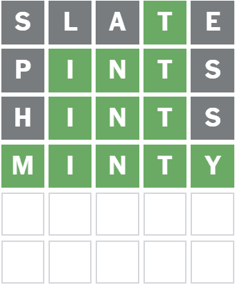 Wordle Answer screenshot for August 10, 2025