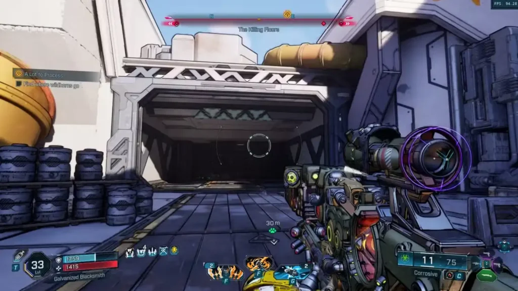 A Lot to Process - Processing Plant in Borderlands 4