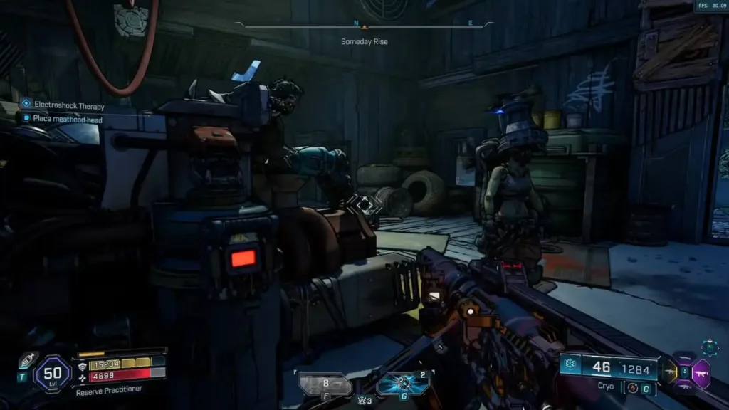 Assembling the machine in Borderlands 4