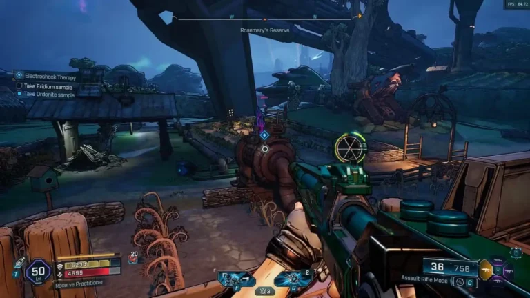 Eridium Sample Location in Borderlands 4