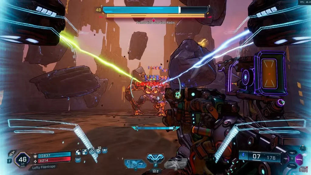 Radix - The Electric Earthshaker of Carcadia Burn - Weakspots
