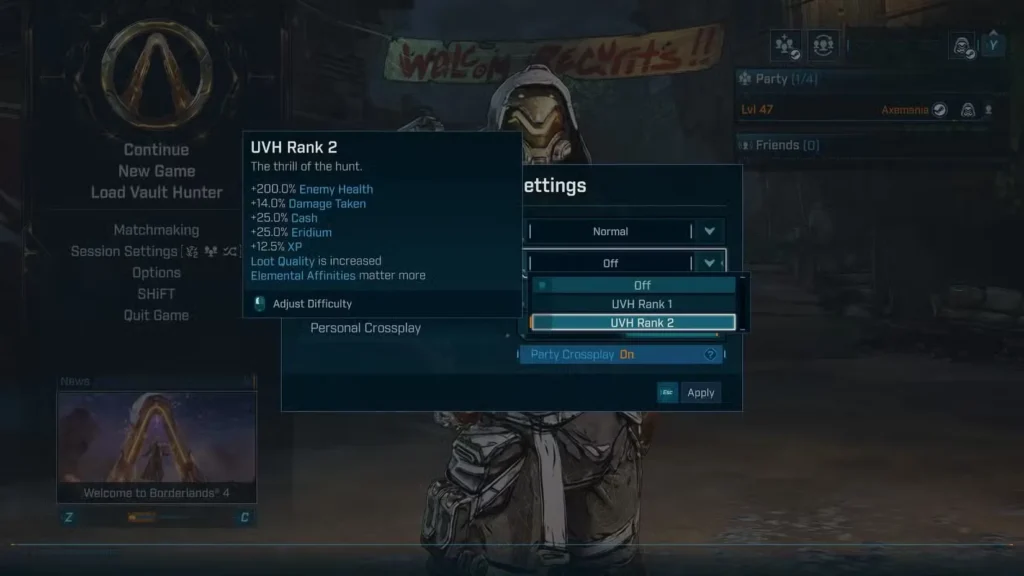 Ultimate Vault Hunter Mode: The Real Endgame