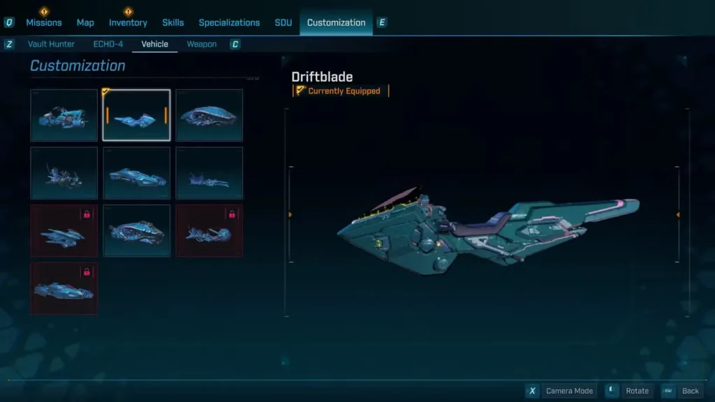 All Vehicles in Borderlands 4