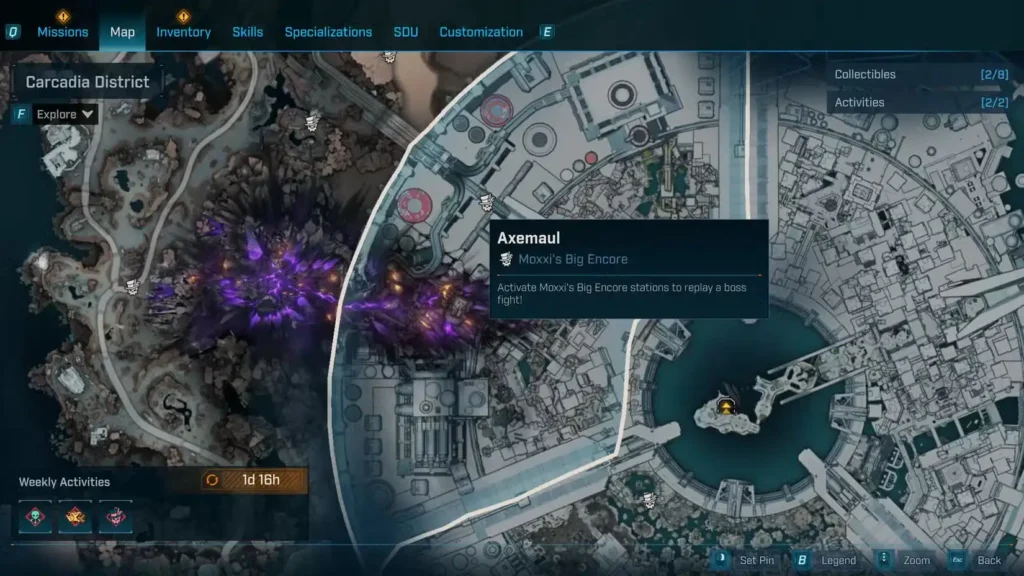 Axemaul – Carcadia District