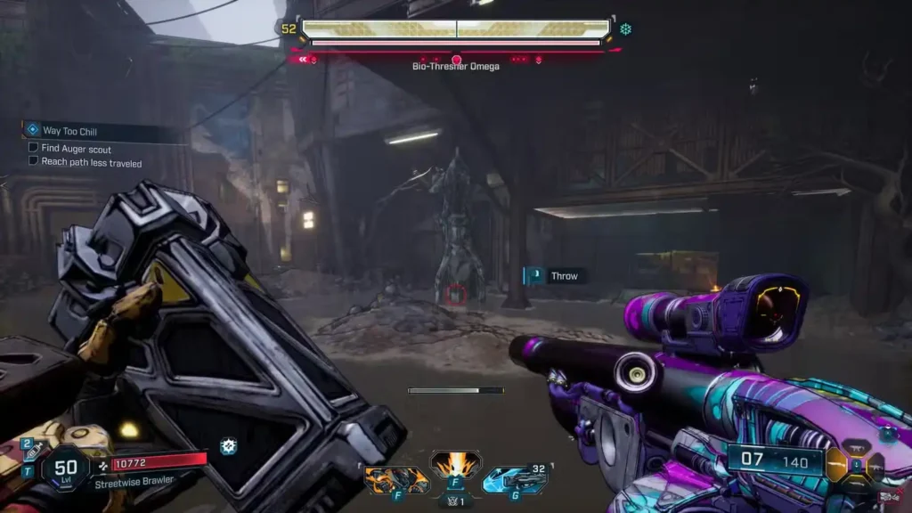 Bio Armored Omega Thresher in Borderlands 4