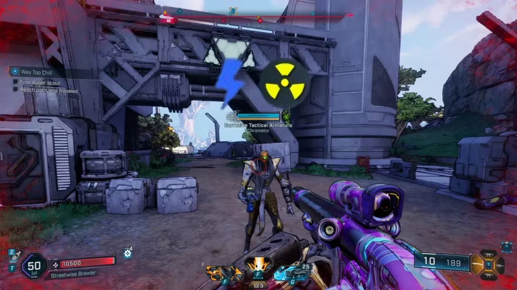 Blue Bar Enemy in Borderlands 4