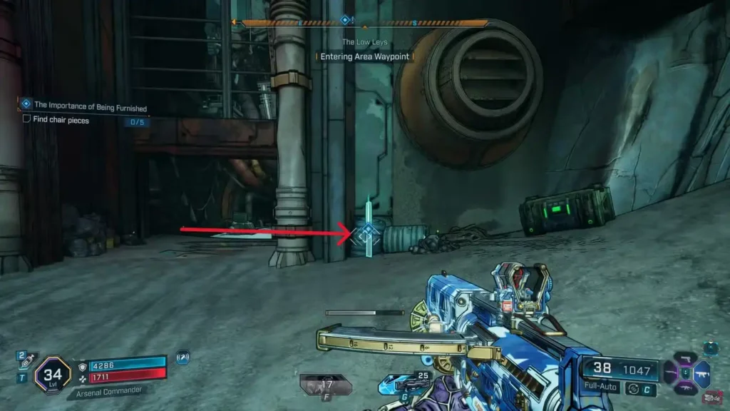 Chair Piece in Borderlands 4