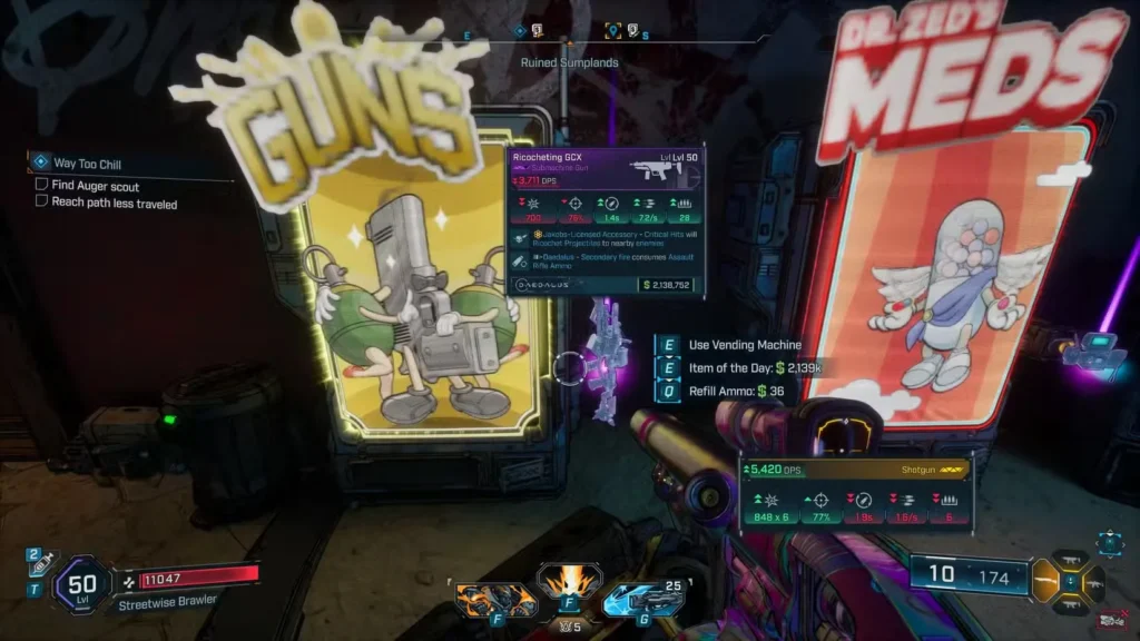 Vending Machine in Borderlands 4