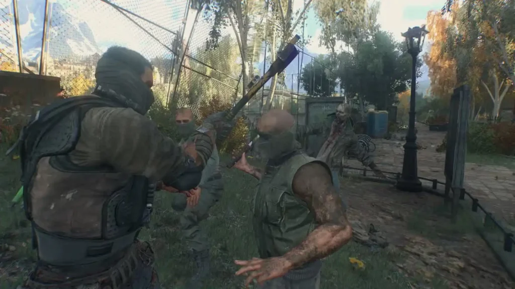 Dying Light: The Beast Combating the enemies