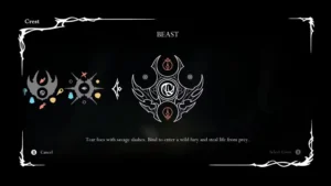 Crest of the Beast in Silksong