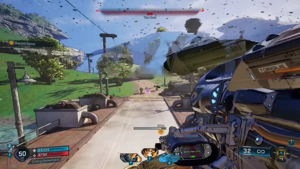 The Airship Chase Sequence