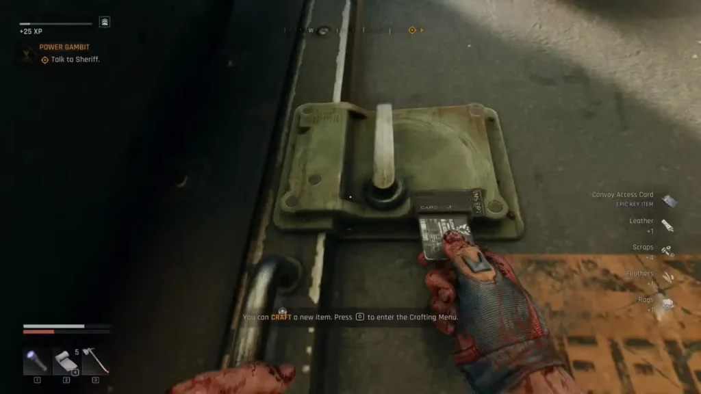 Convoy Card in Dying Light The Beast