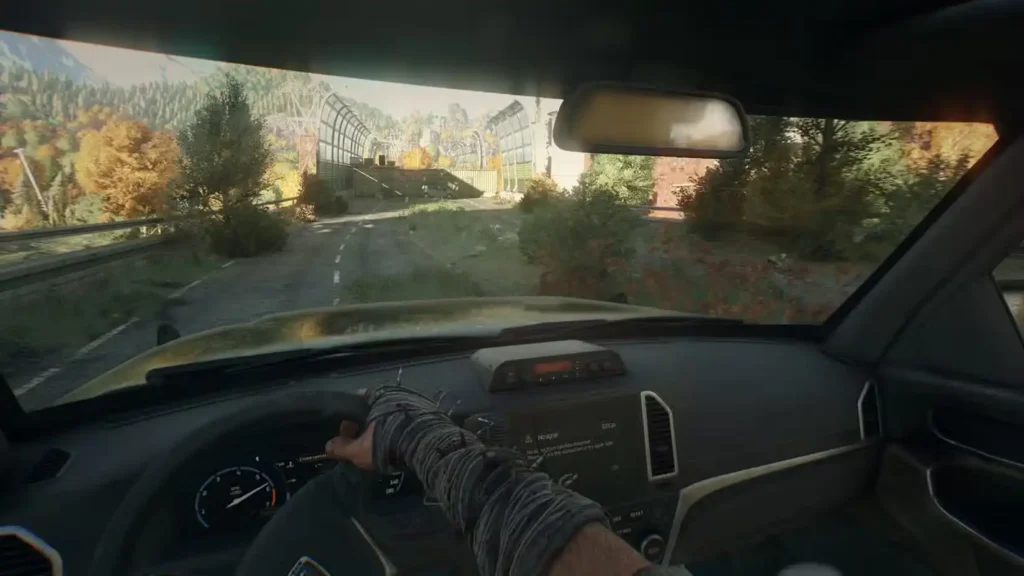 Dying Light The Beast First person Driving to a Safe Zone