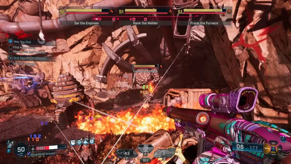 Frank the Furnace in Borderlands 4