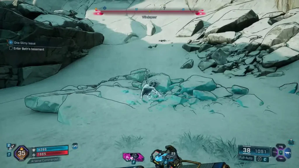 Frozen Oddman