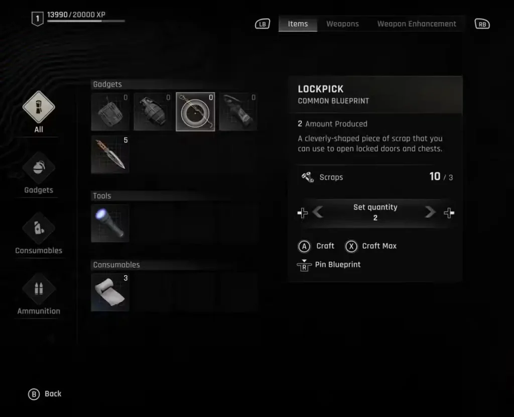 Lock Picking in game Dying Light The Beast