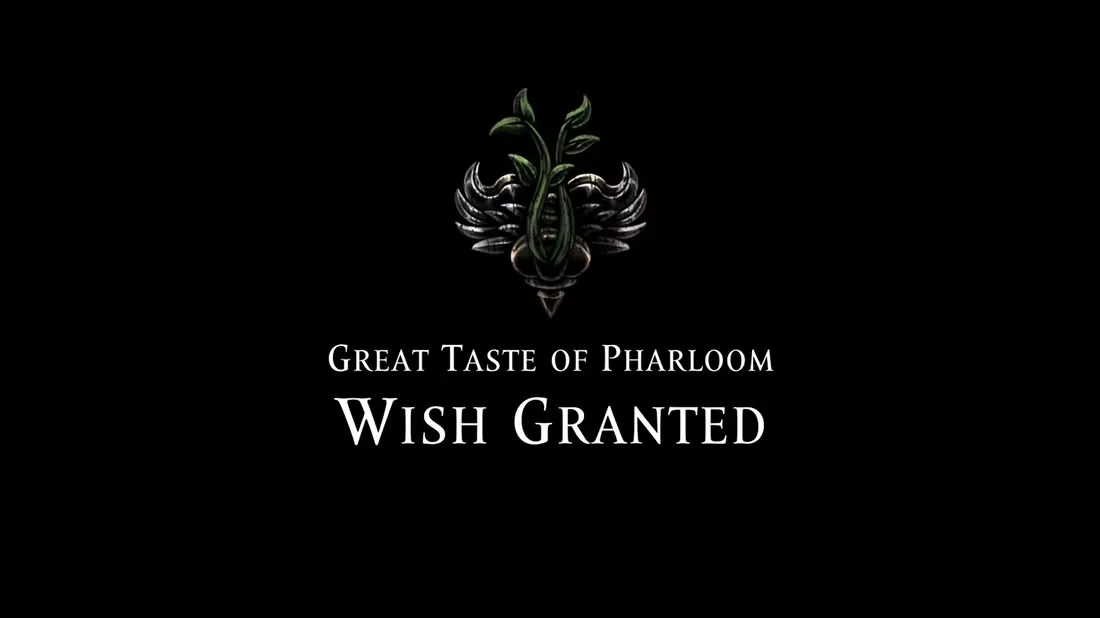 Le grand goût de Pharloom Quest