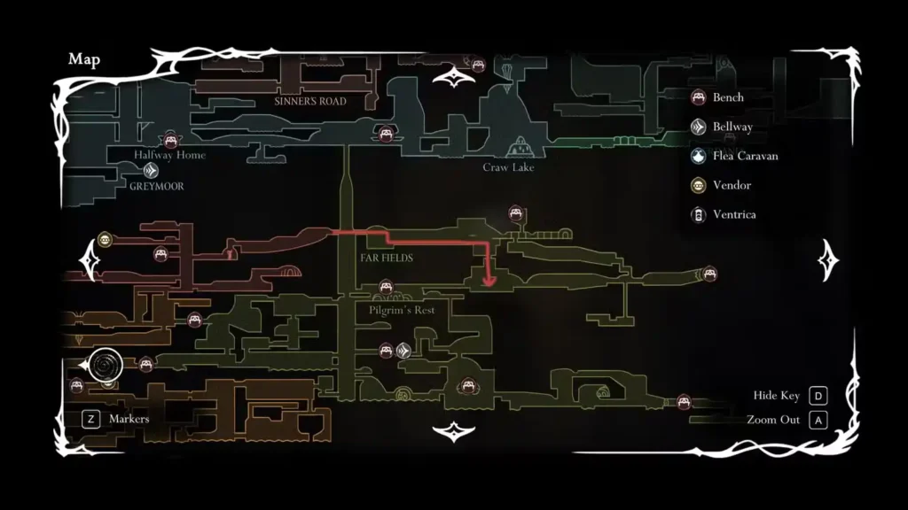 Far Fields Secret Area Location