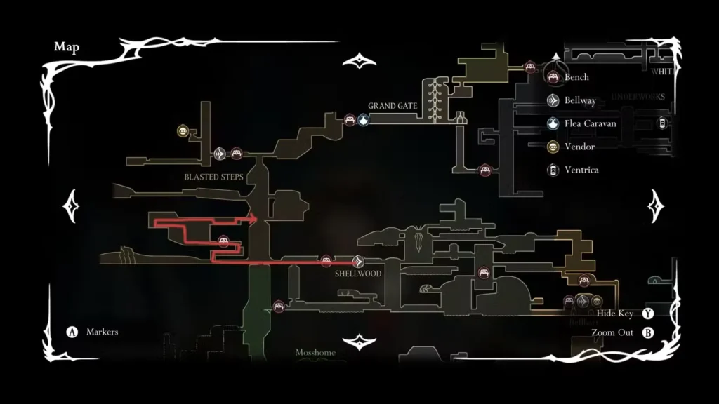 Shellwood Progress à la recherche de Hornet