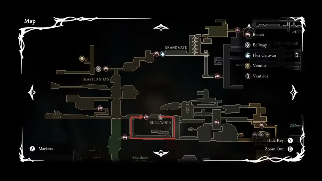 Emplacement de Shellwood