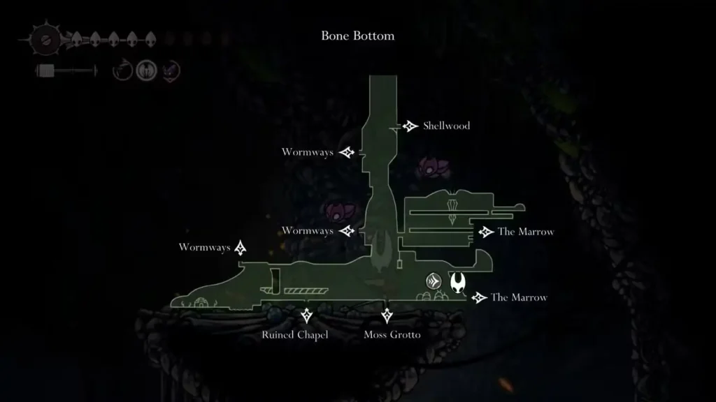 Location #2: Bone Bottom Destroyed Camp