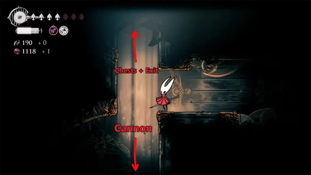 Cañón del Rosario en Hollow Knight Silksong