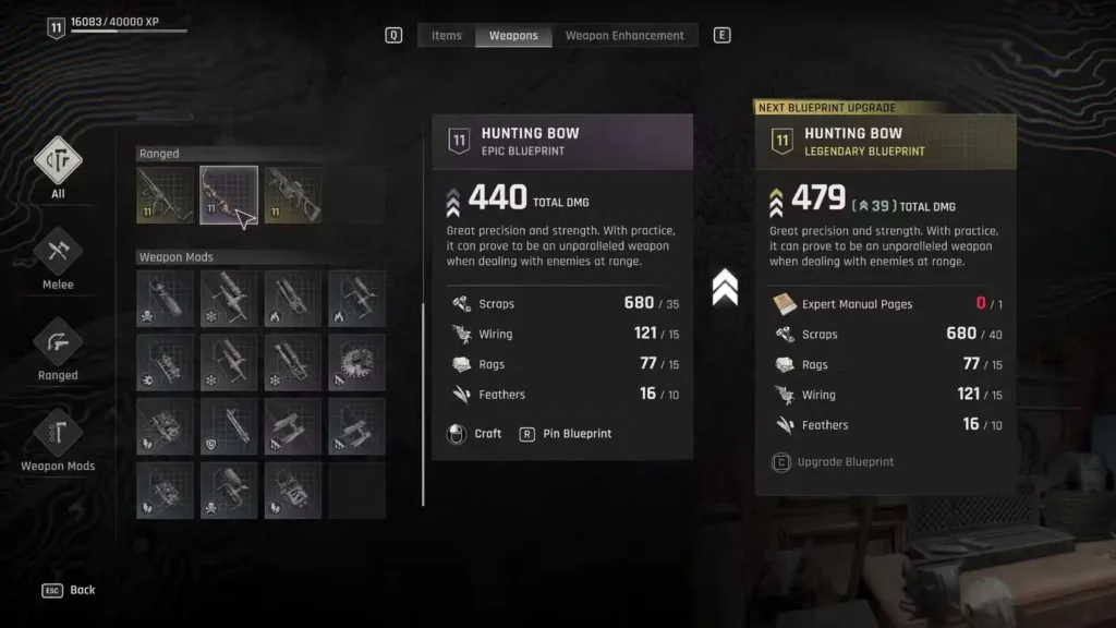 Priority #3: Hunting Bow – Silent Death from Distance