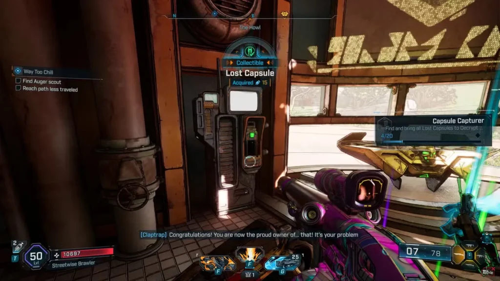 Lost Capsules Borderlands 4