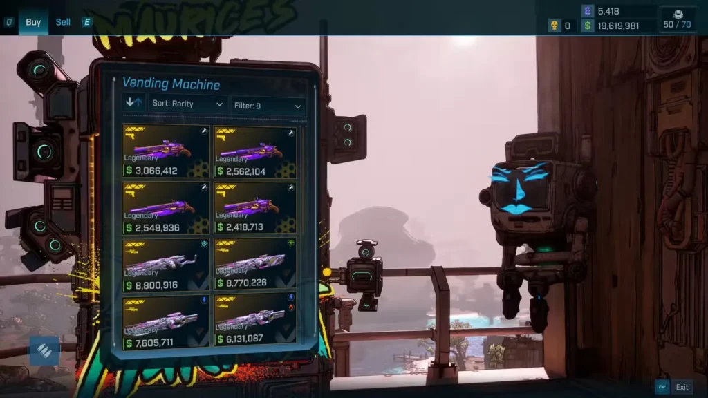 Maurice's Black Market Inventory