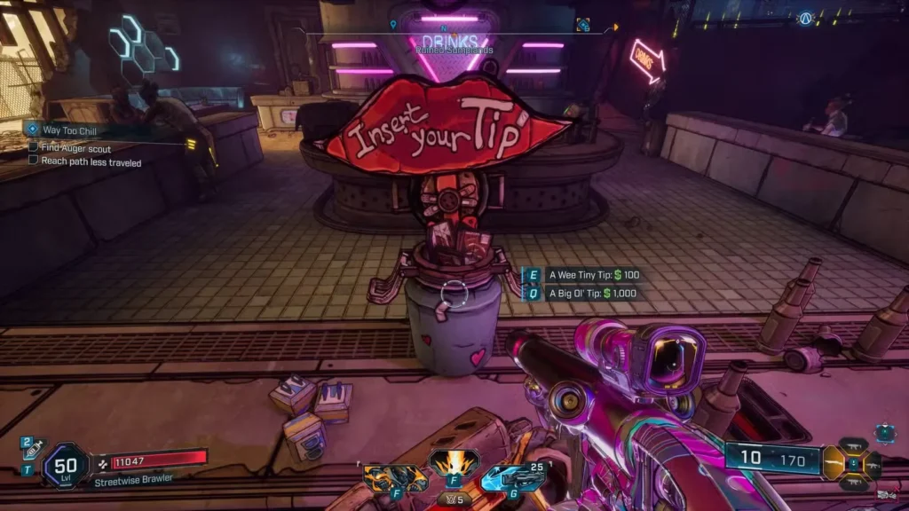 Moxxi's Tip Jar