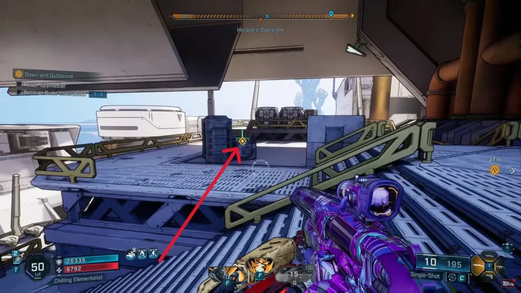 Order Contraband #4: Central Tower Spymaster Area