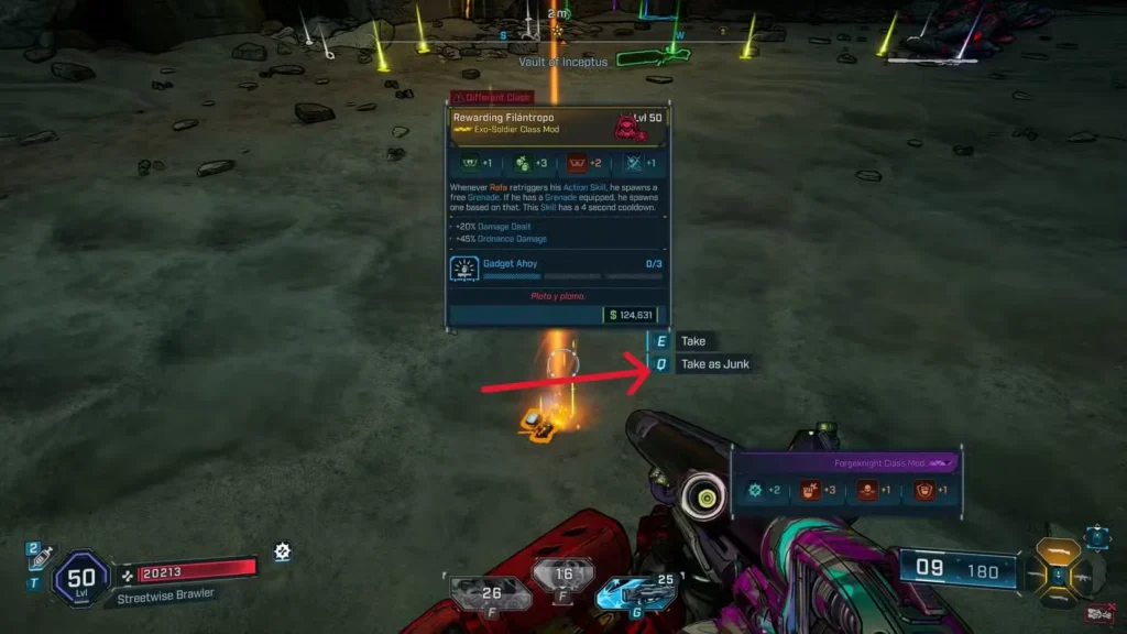 Loot Junk Picking Up