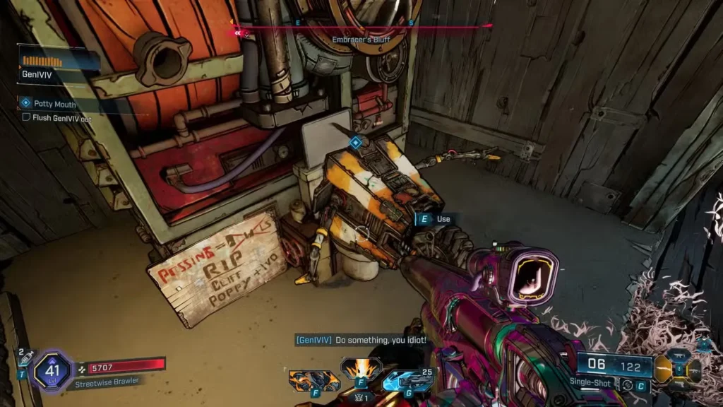 Mission 3: "Potty Mouth" - Carcadia Burn