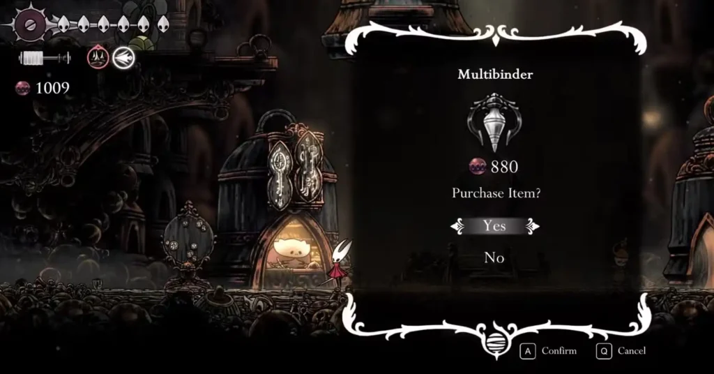 Rosarios Miltibinder 800 en Hollow Knight Silksong